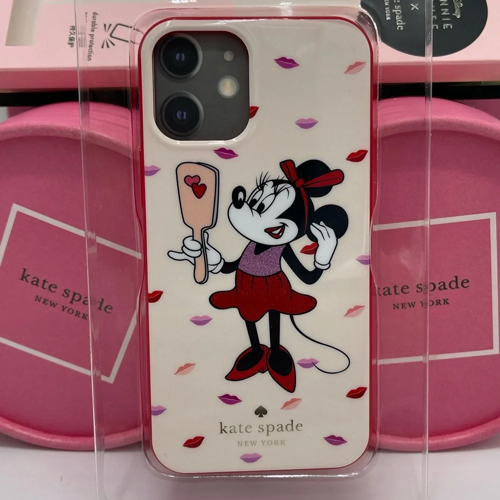 Kate Spade & Disney Minnie Mouse Phone Case for iPhone 12 Mini NWT